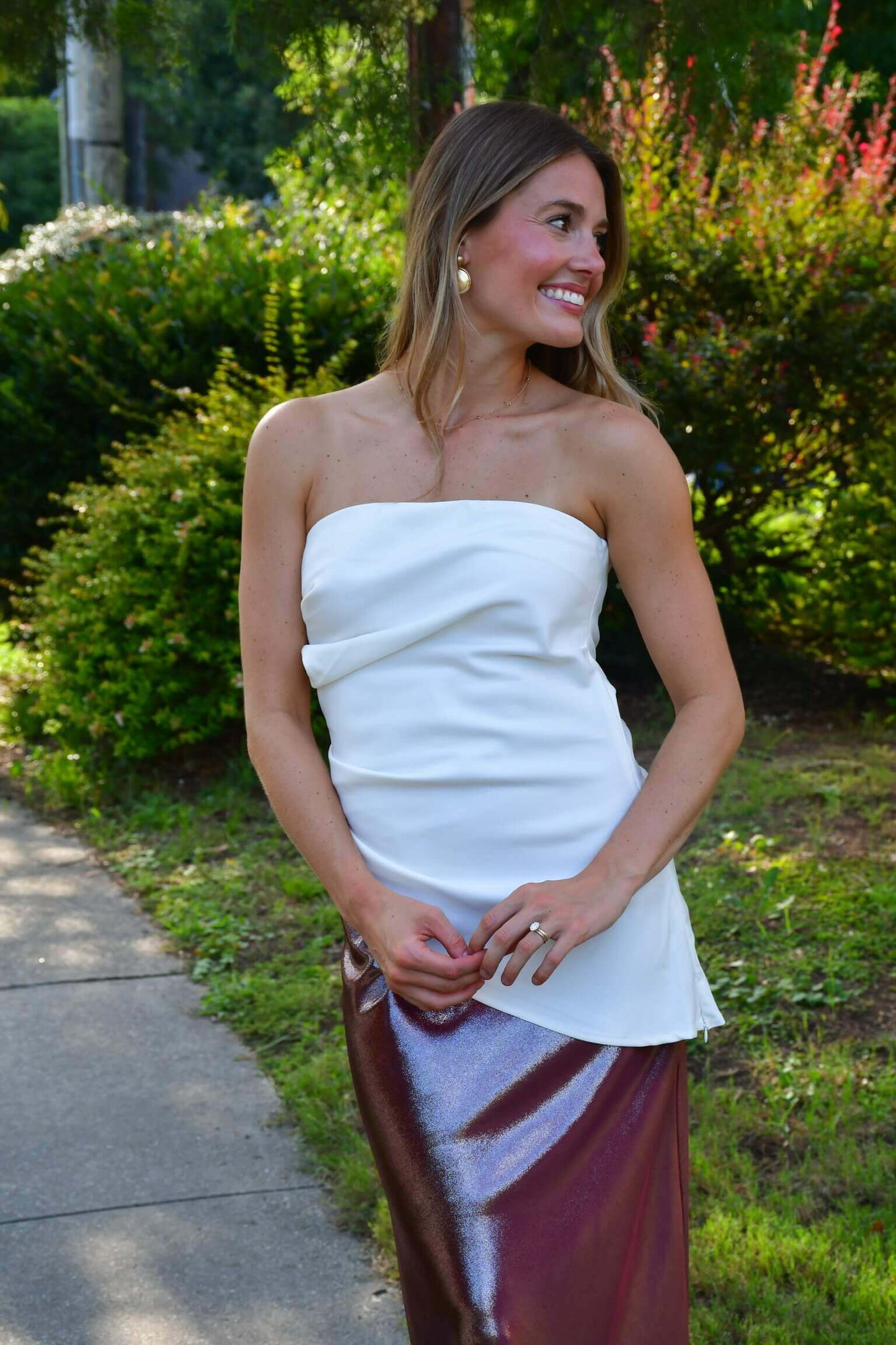 Ashley Strapless Top