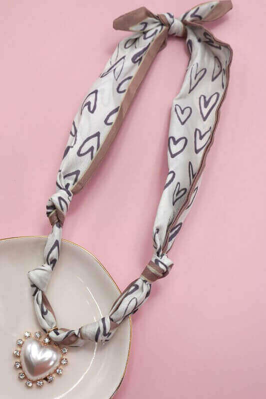 Scarf Necklaces - 4 Colors