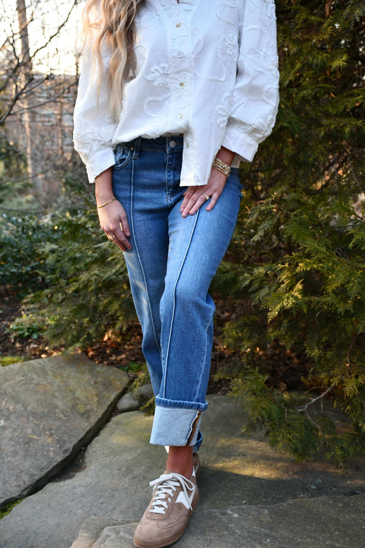 Rebecca Center Seam Jeans