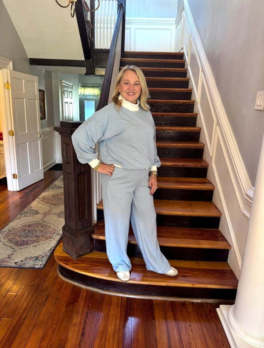 Marah Mock Neck Lounge Set