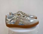 Vera Silver & Tan Sneaker
