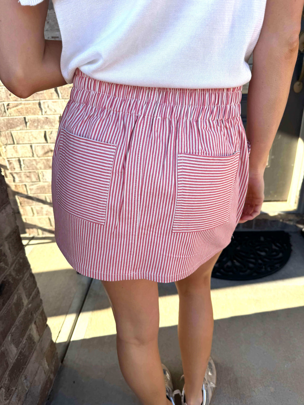 Lindsey Stripe Skort