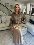 Vera Animal Print Blouse