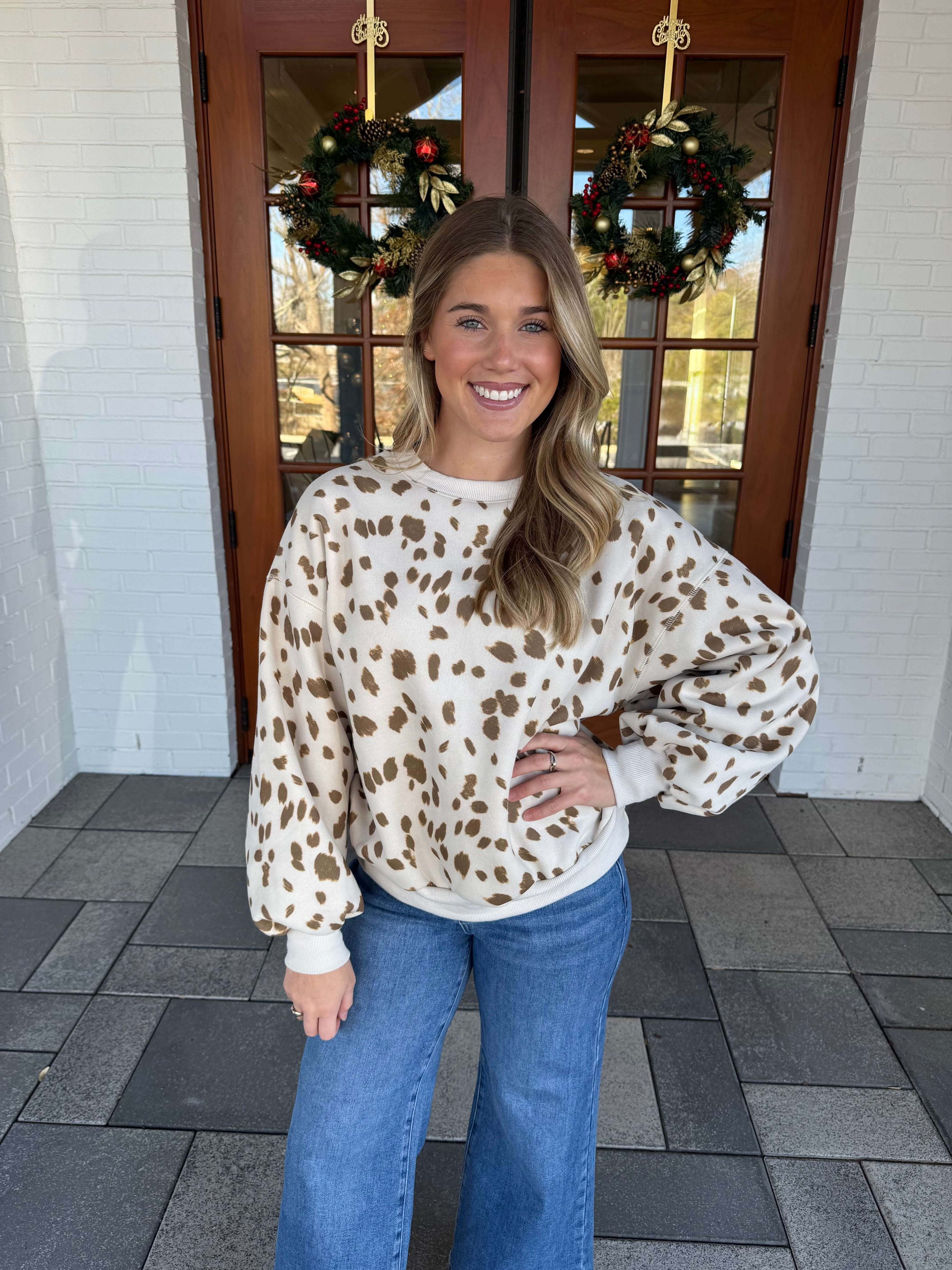 Rosco Leopard Print Top