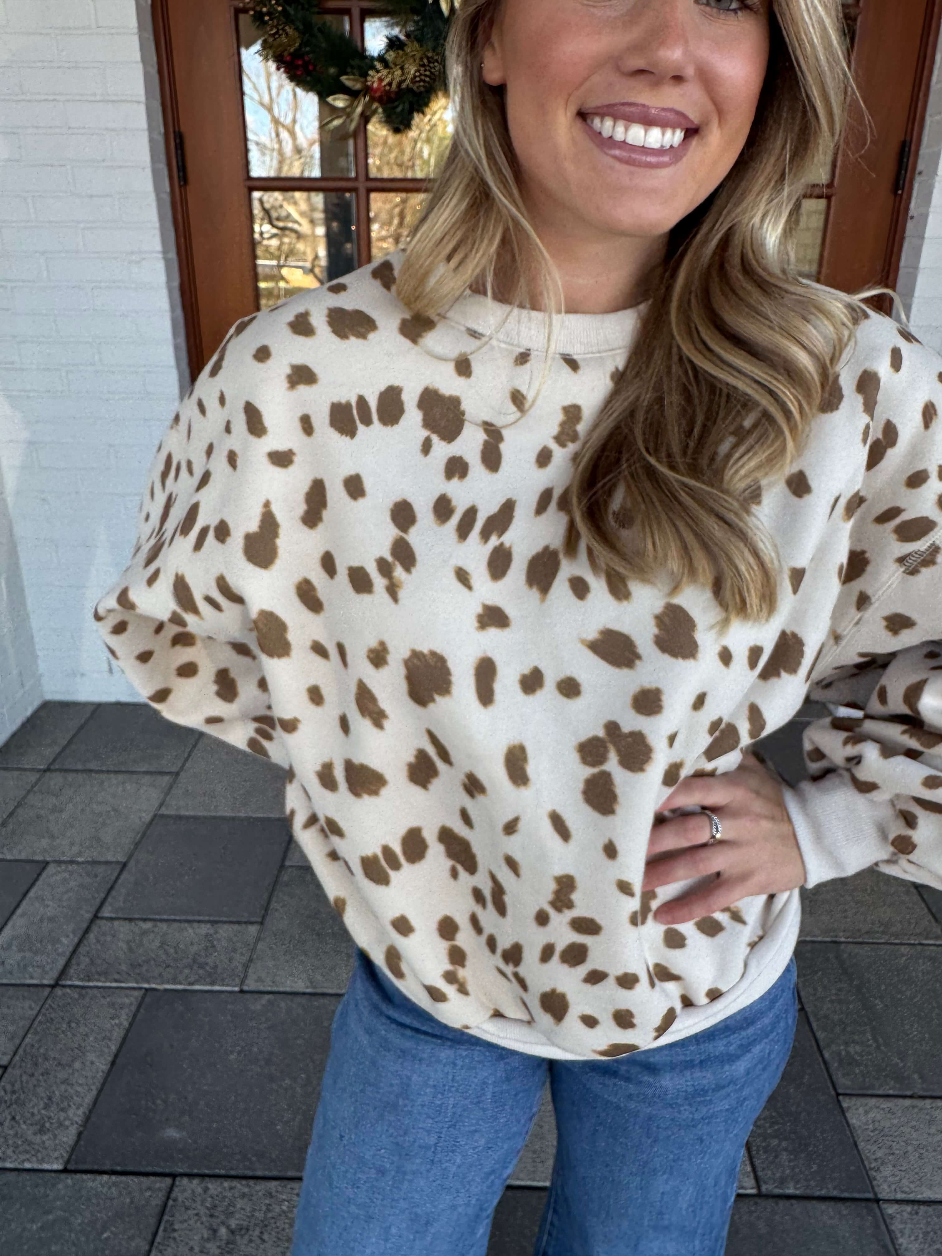 Rosco Leopard Print Top