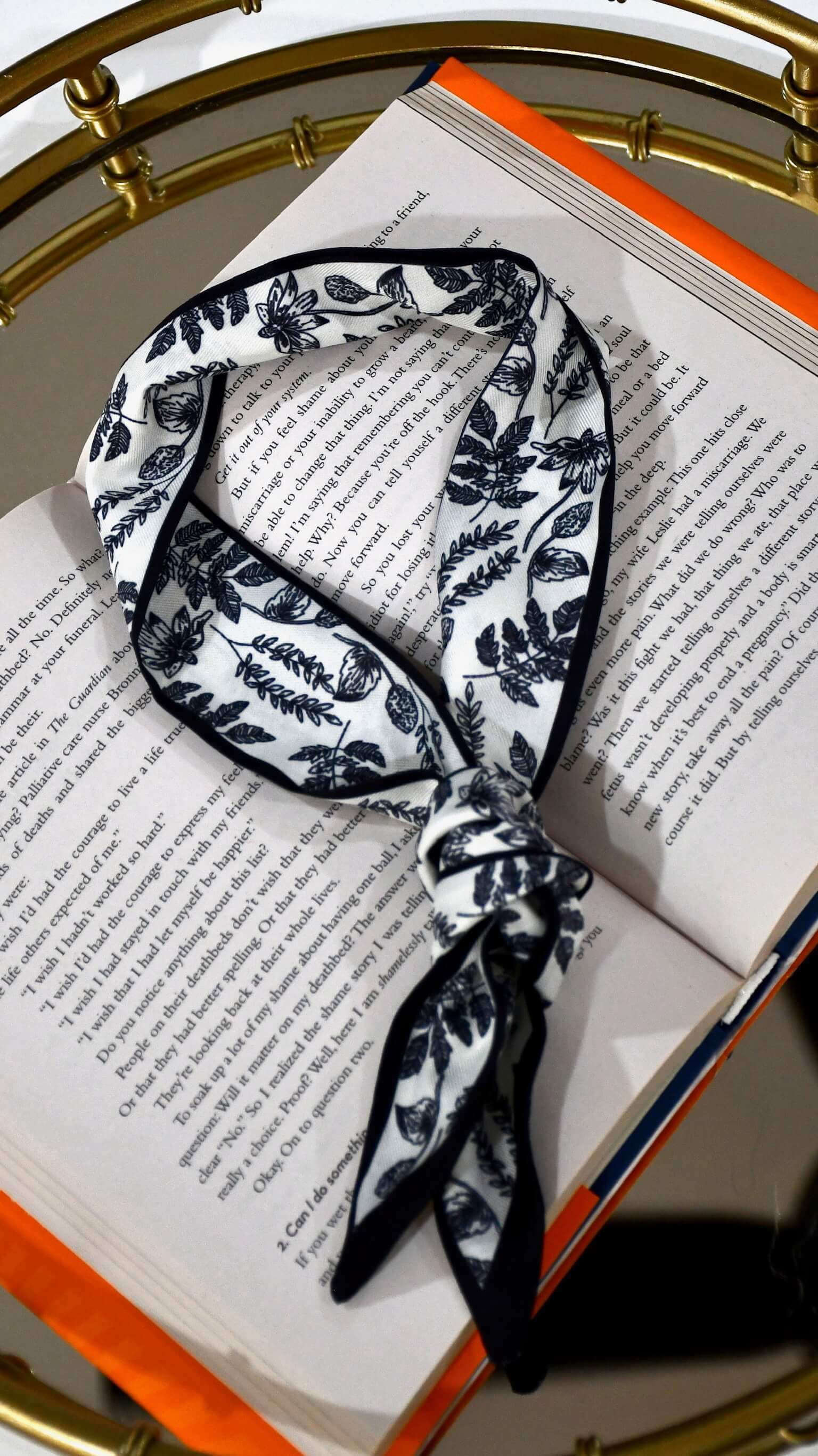 Black & Ivory Scarf