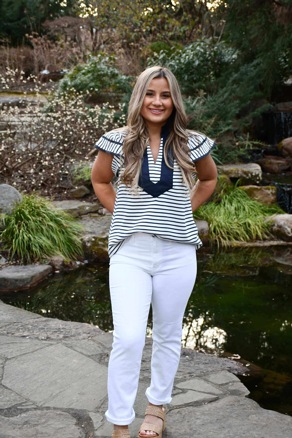 Madison Stripe Blouse