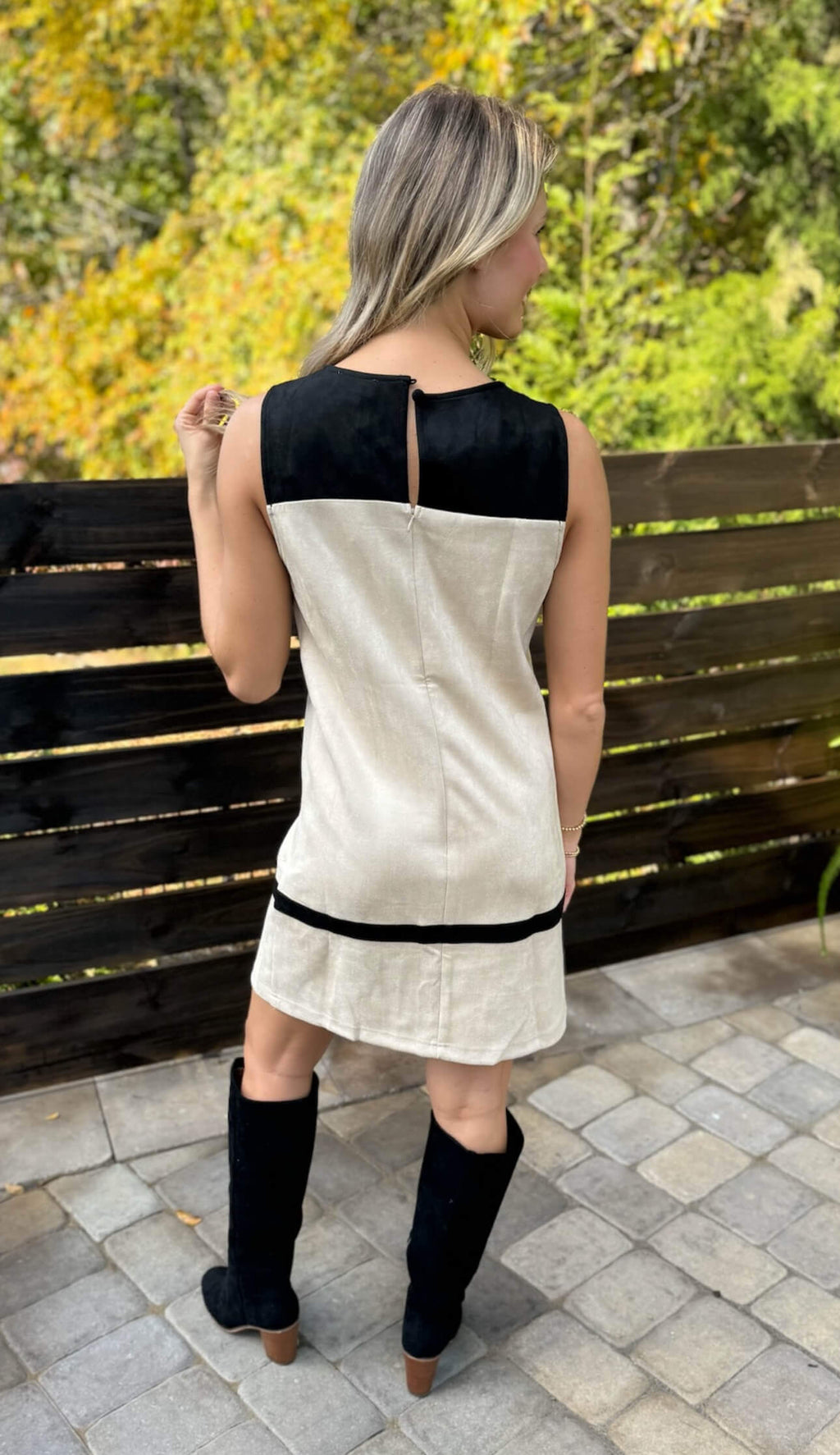 Campbell Suede Dress