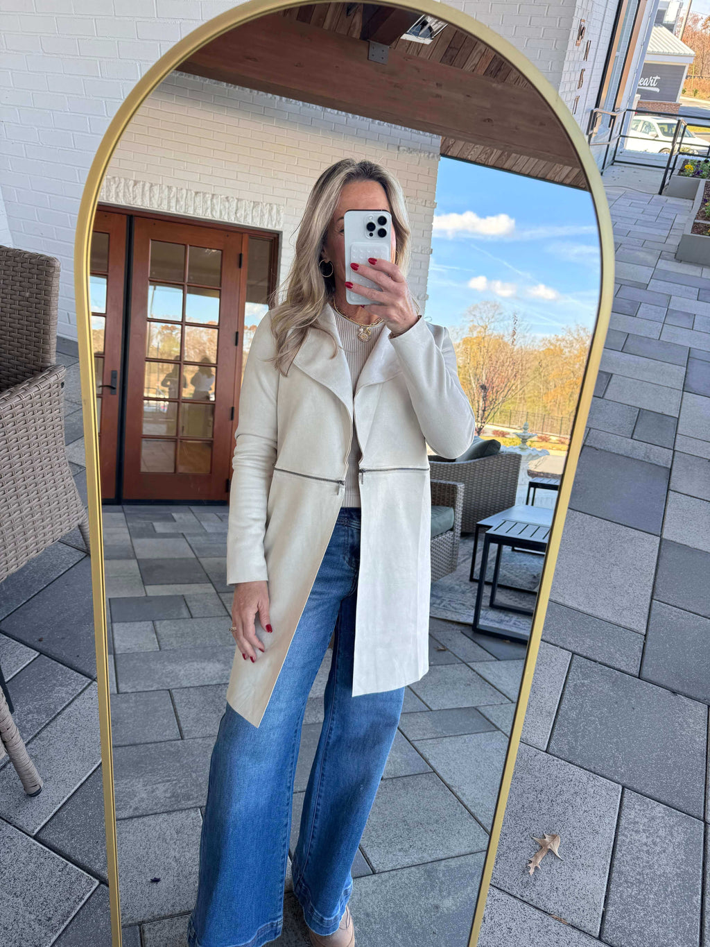 Elizabeth Faux Suede Jacket