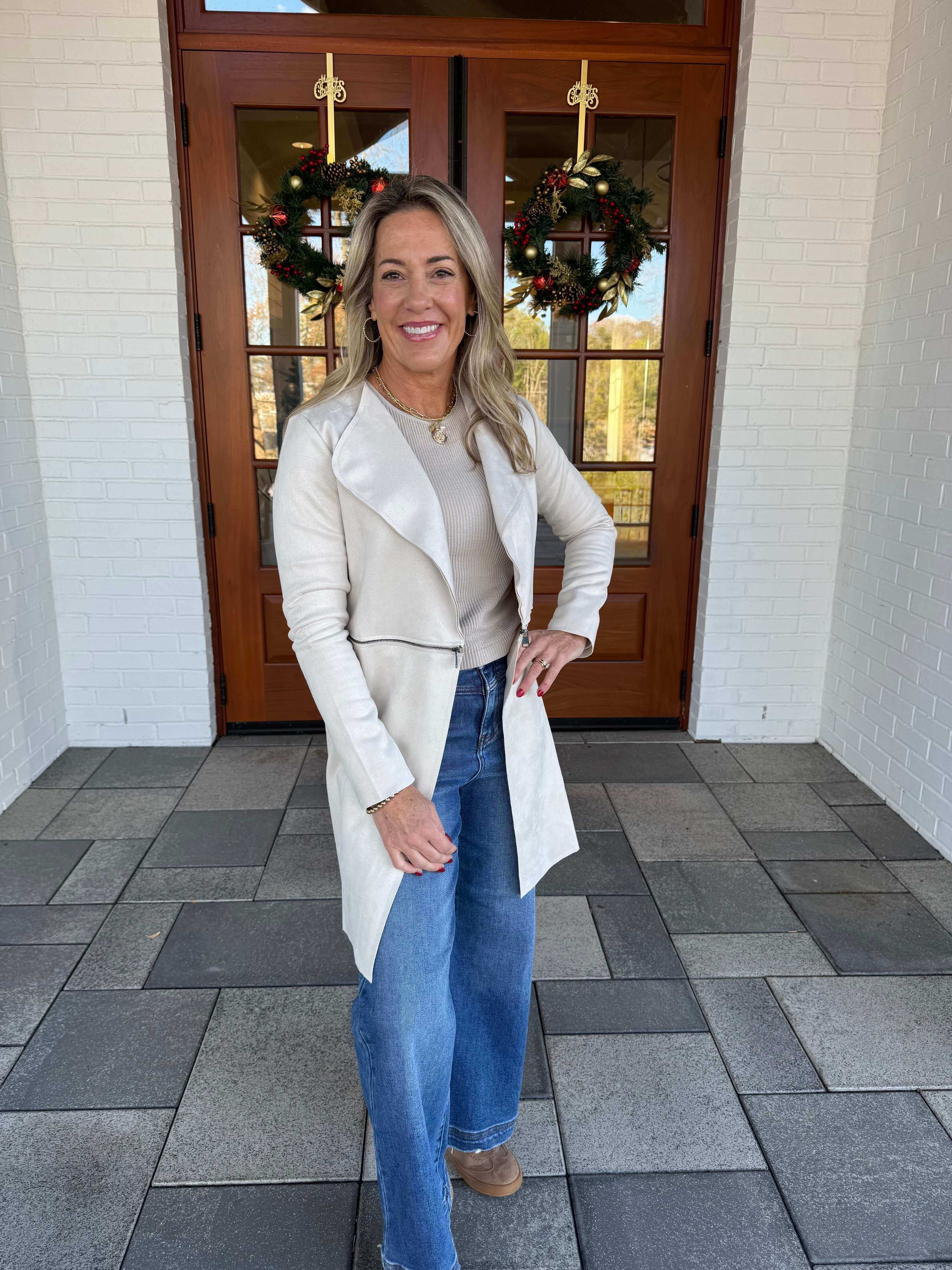 Elizabeth Faux Suede Jacket