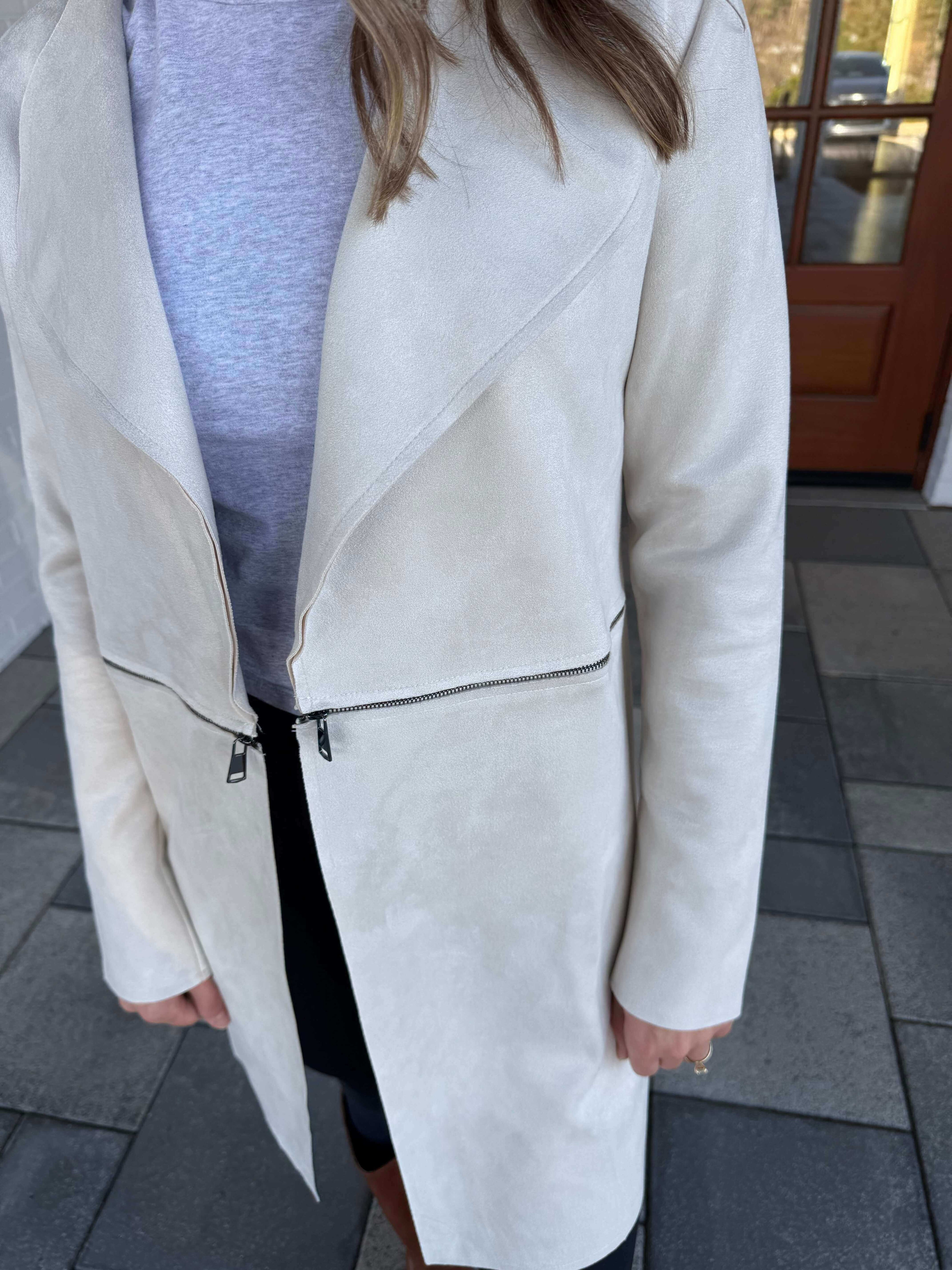 Elizabeth Faux Suede Jacket