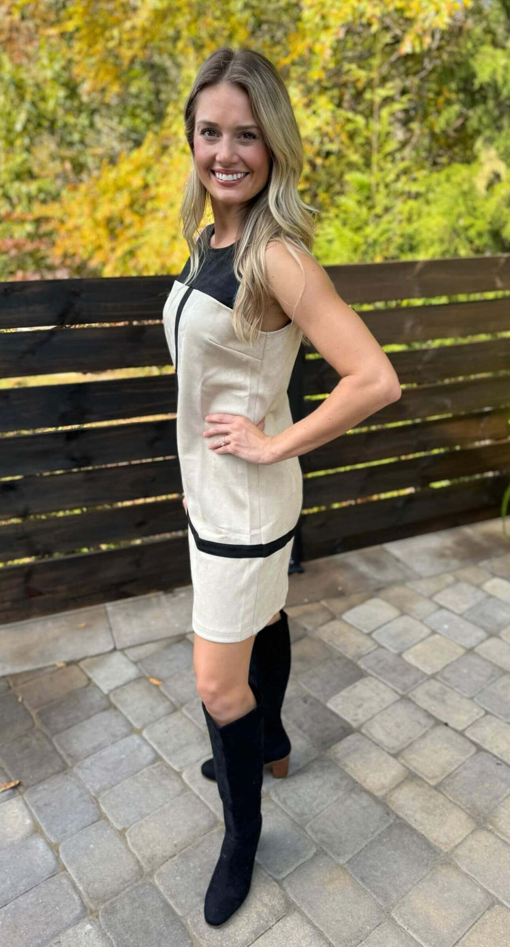 Campbell Suede Dress