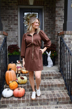 Blight Zip Front Dress