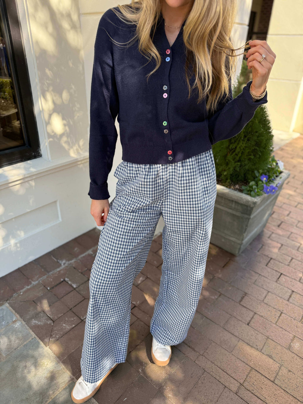 Addie Gingham Pants