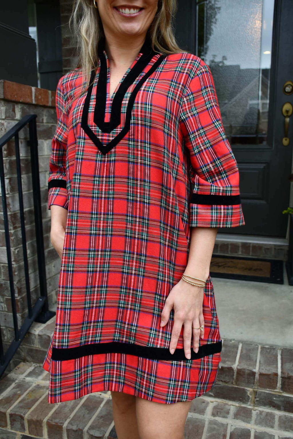 Shannon Plaid Dress