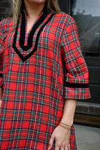 Shannon Plaid Dress