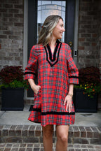 Shannon Plaid Dress
