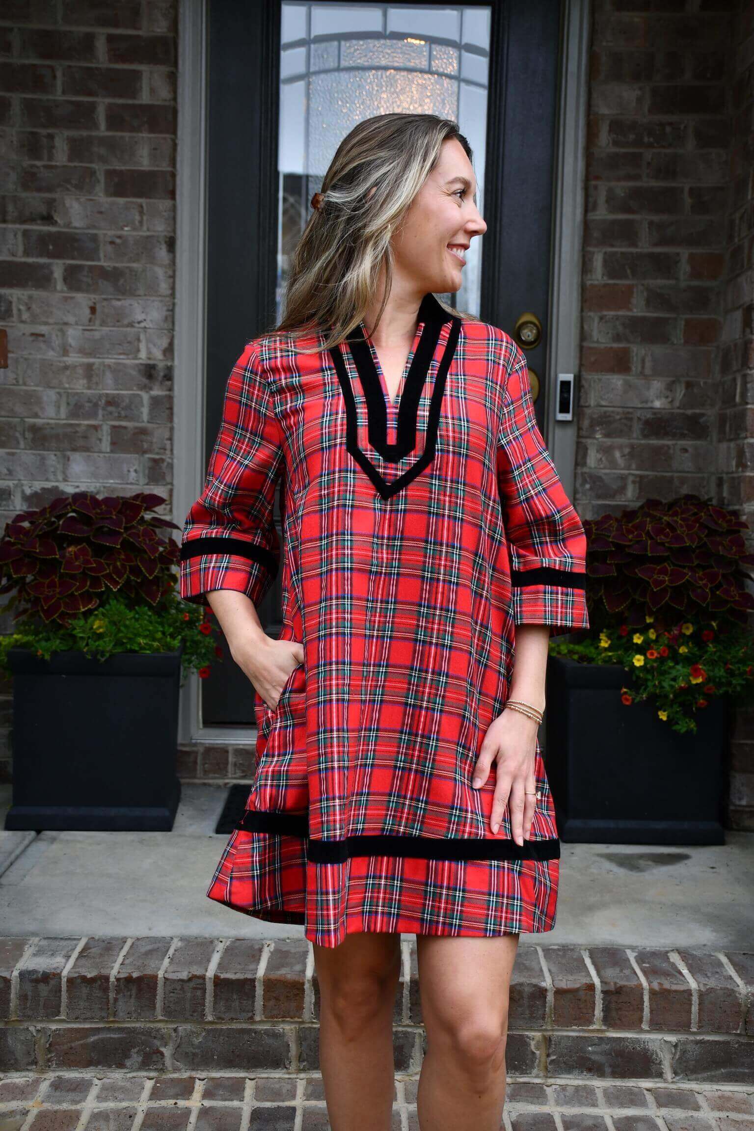 Shannon Plaid Dress
