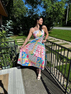 Nathia Multi Print Dress