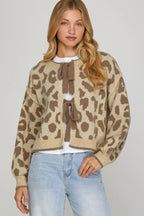 Leopard Cardigan
