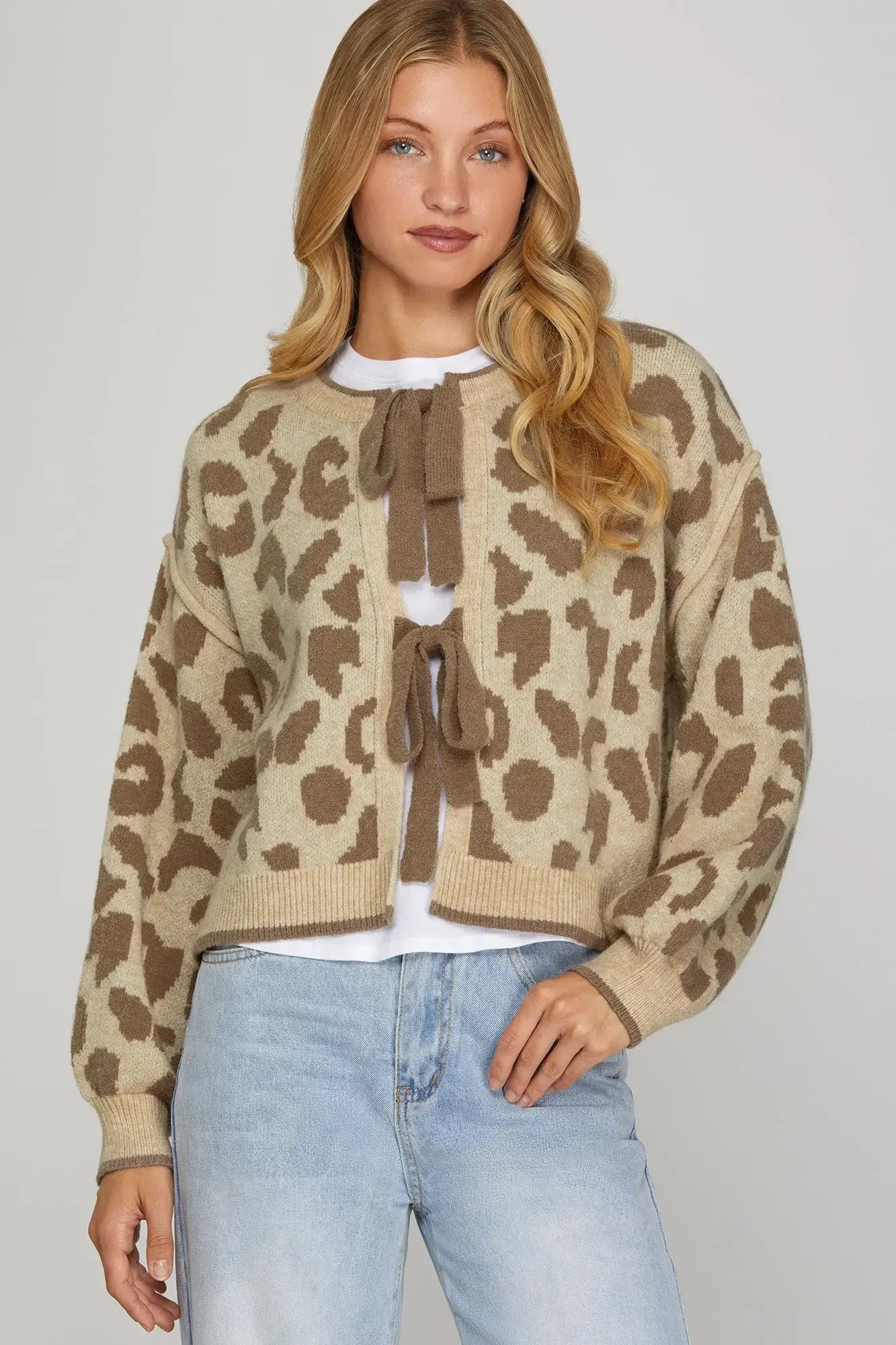 Leopard Cardigan