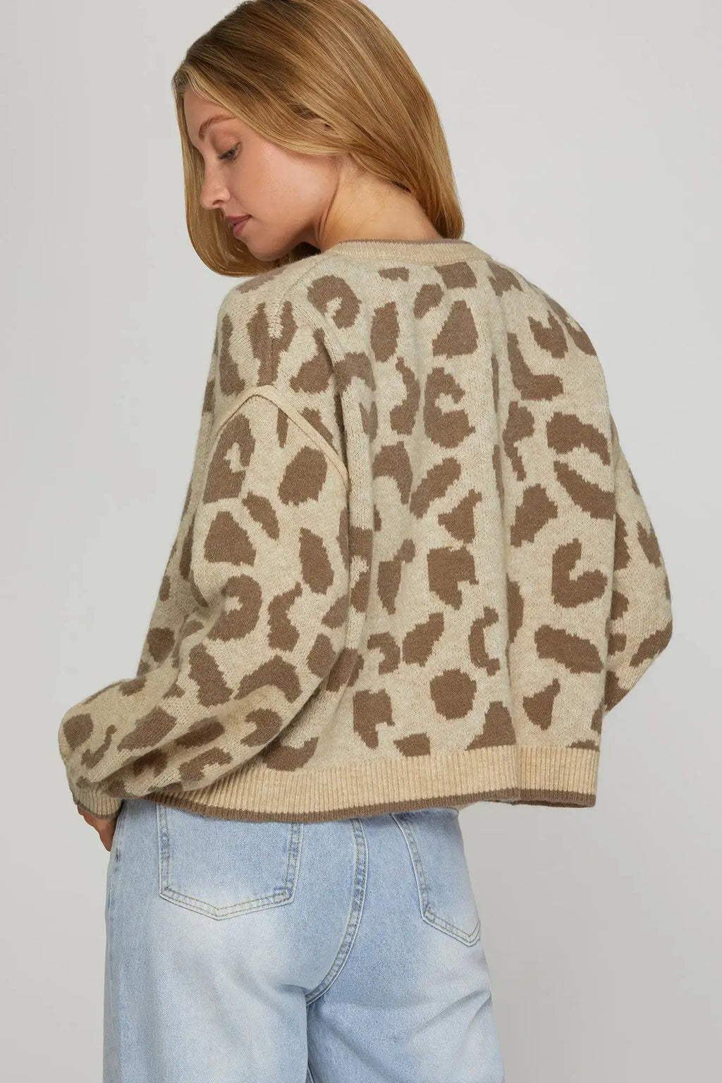 Leopard Cardigan