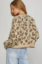 Leopard Cardigan