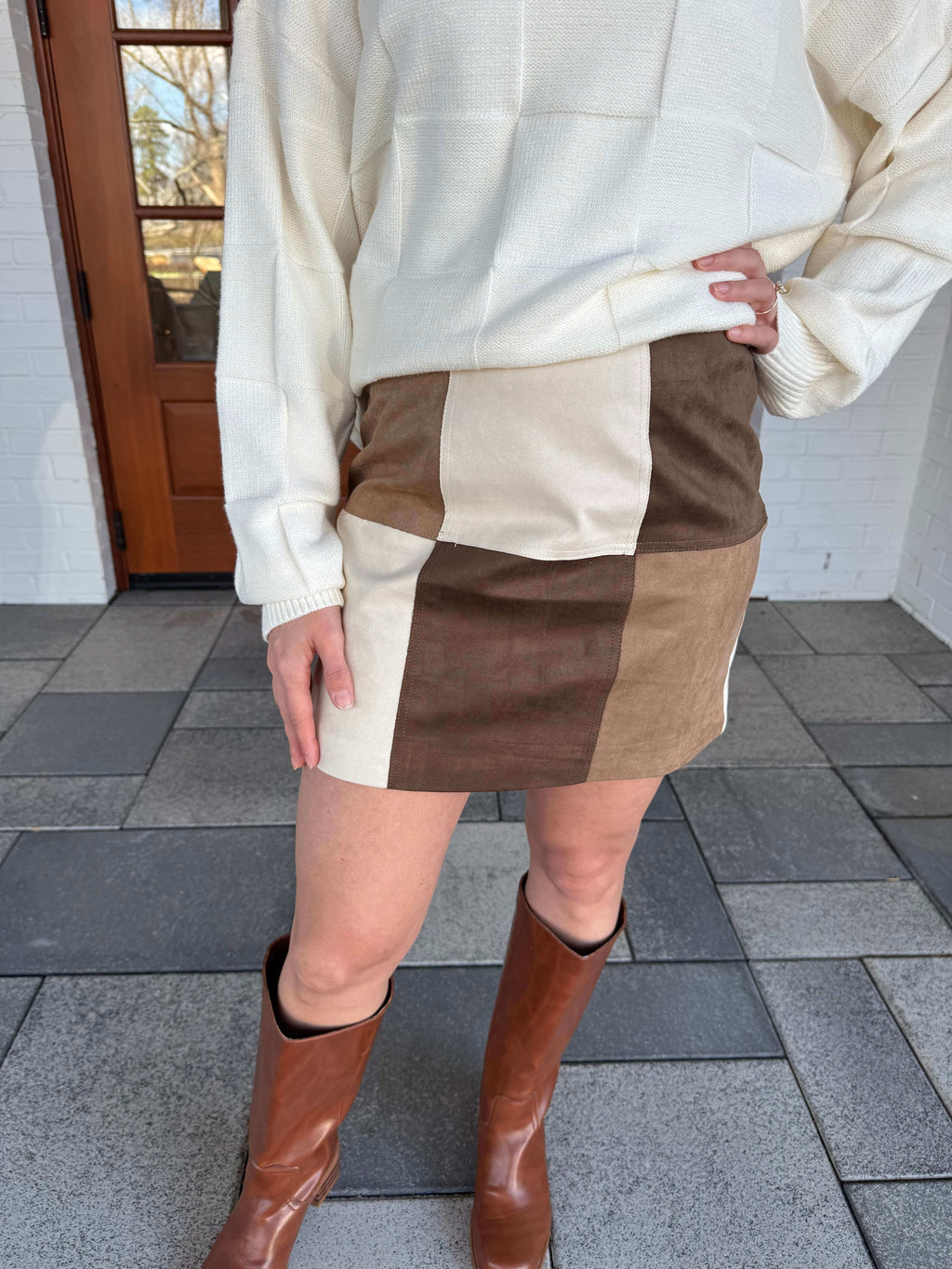 JoAnn Suede Skirt