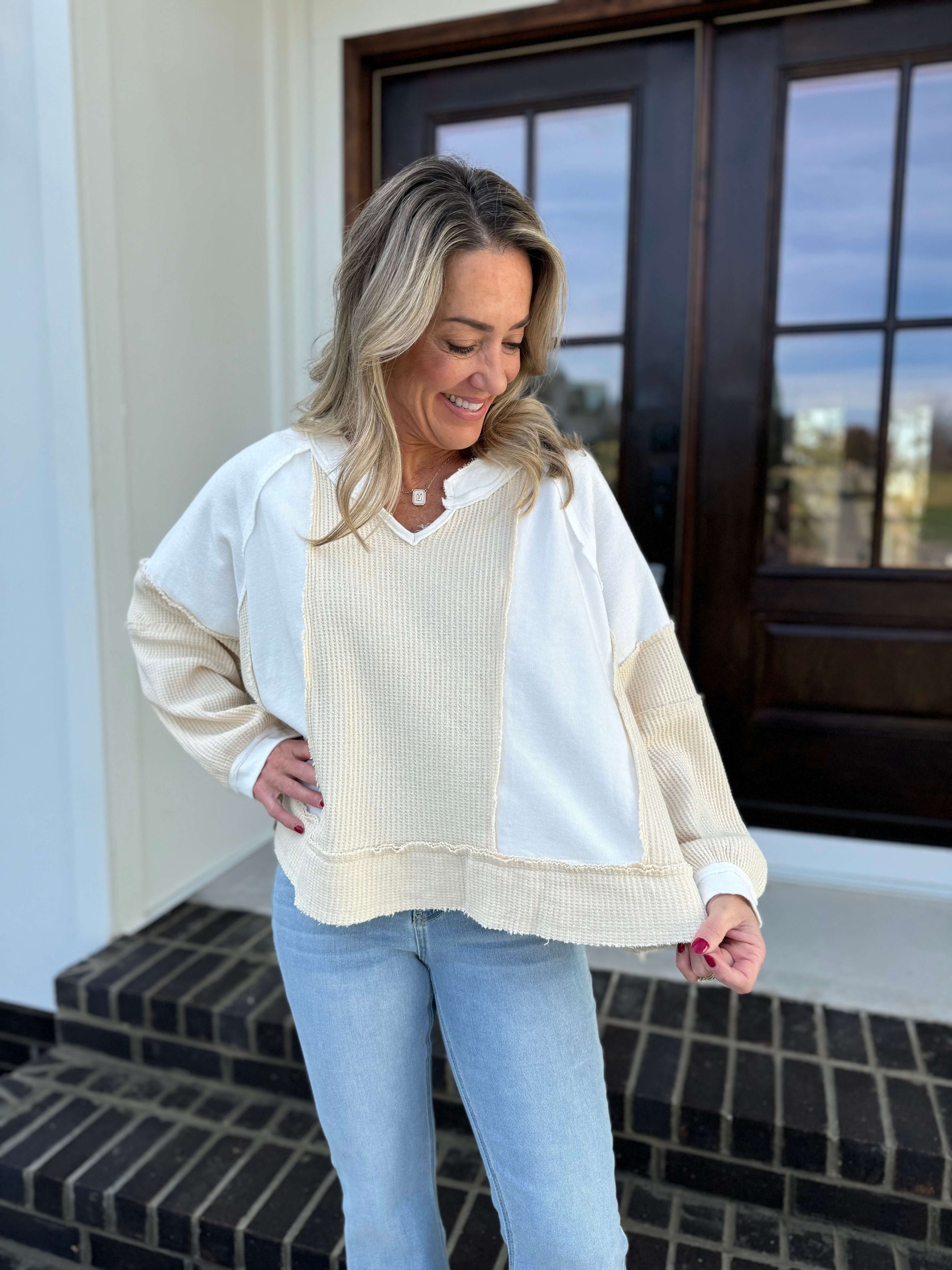 Phoebe French Terry Top