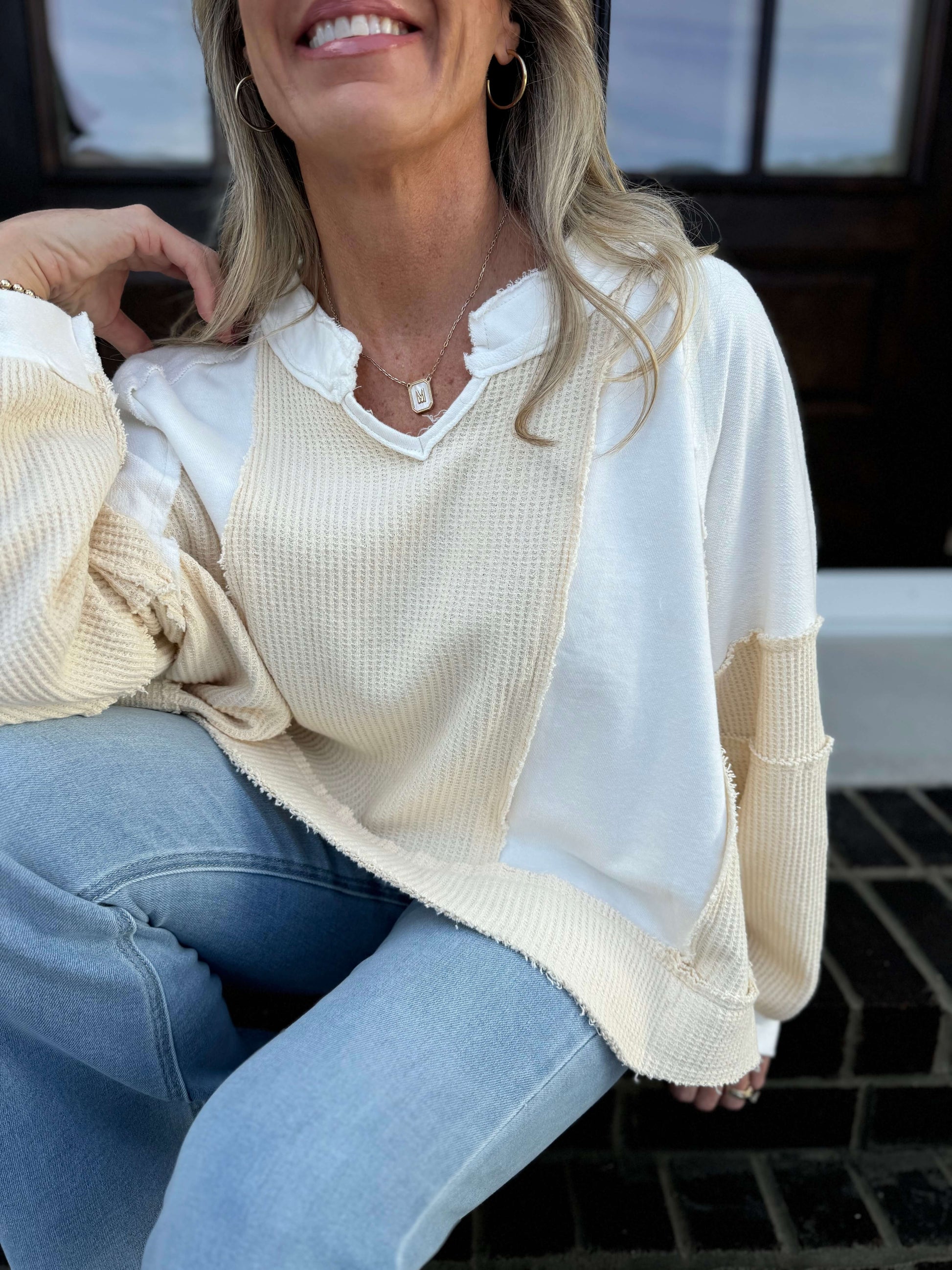 Phoebe French Terry Top