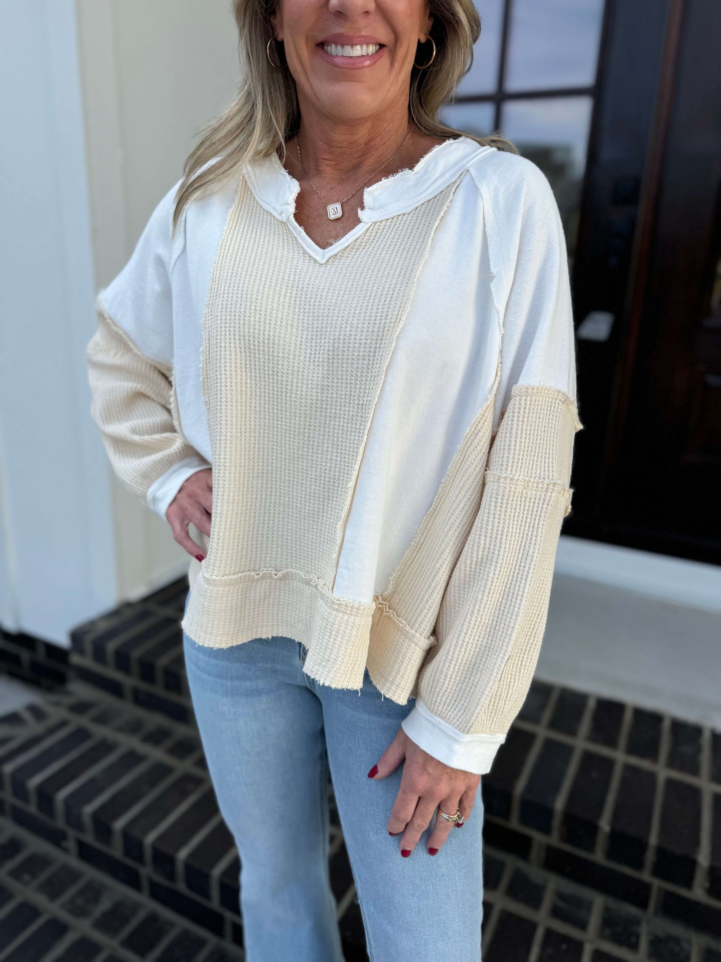 Phoebe French Terry Top