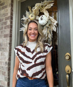 Kinley Animal Print Sweater