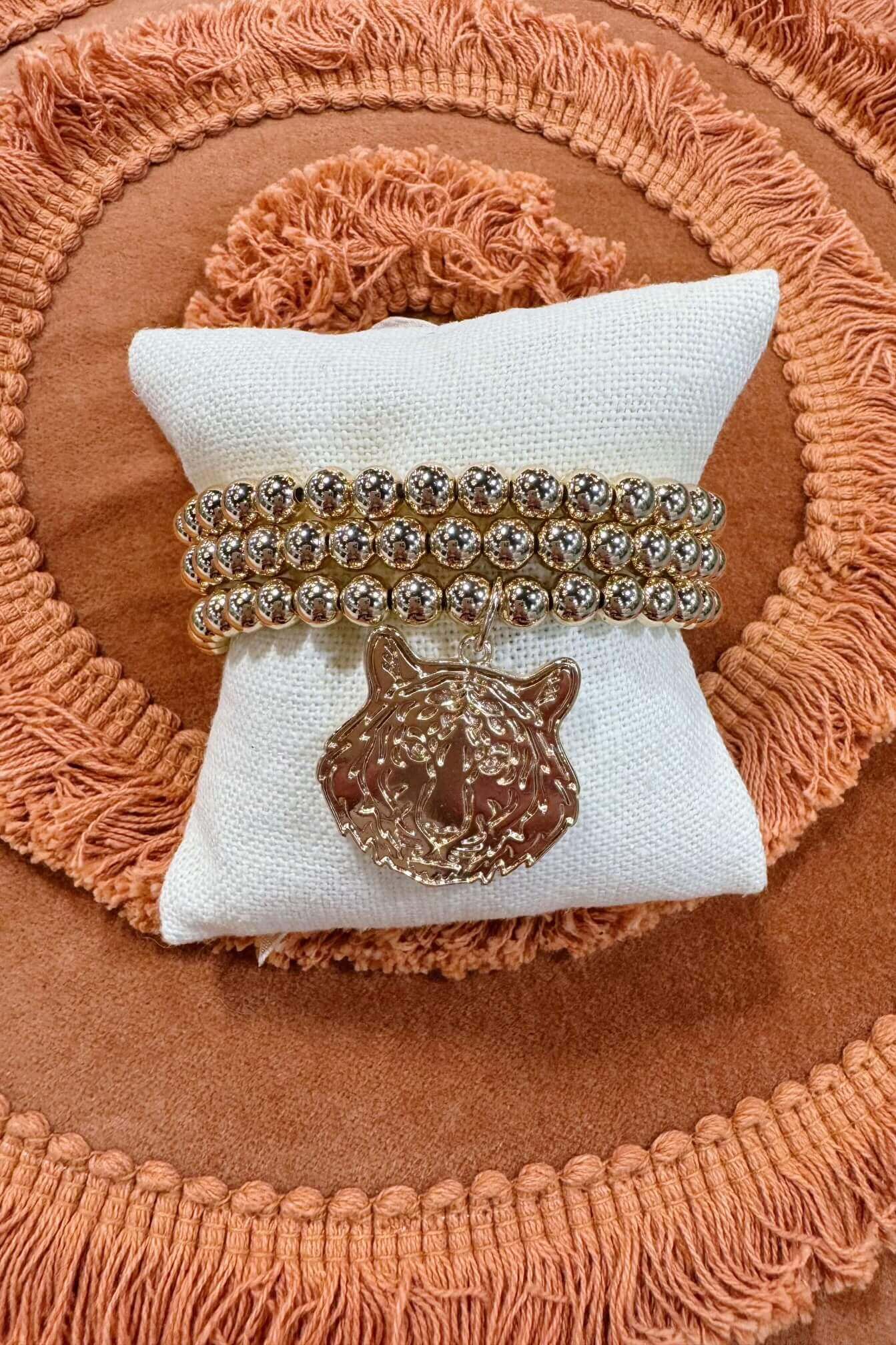 Tiger Charm Bracelet