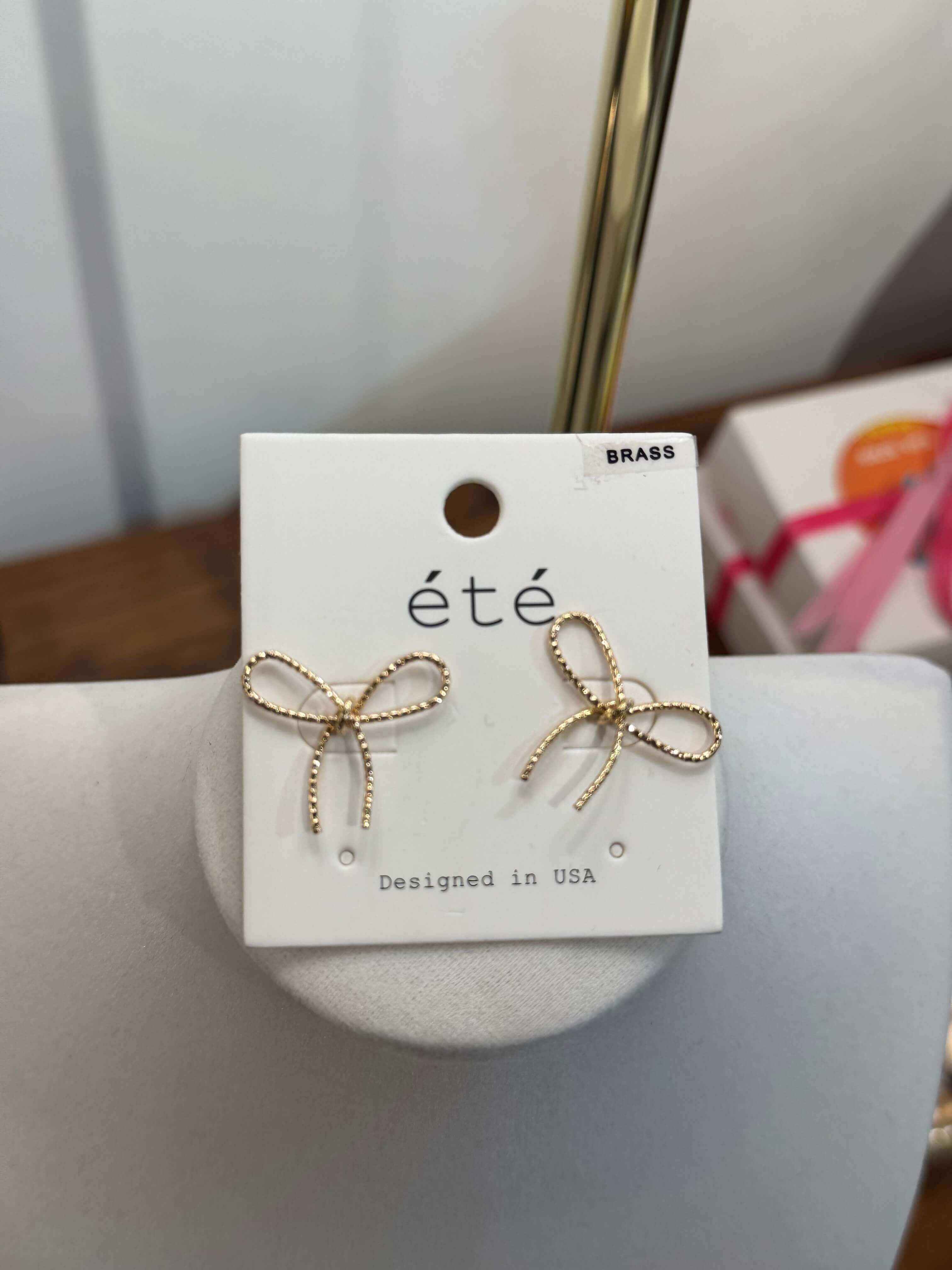 Tiney Bow Earrings
