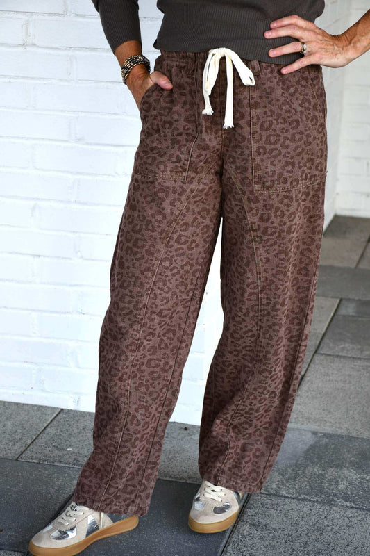 Savannah Leopard Pants