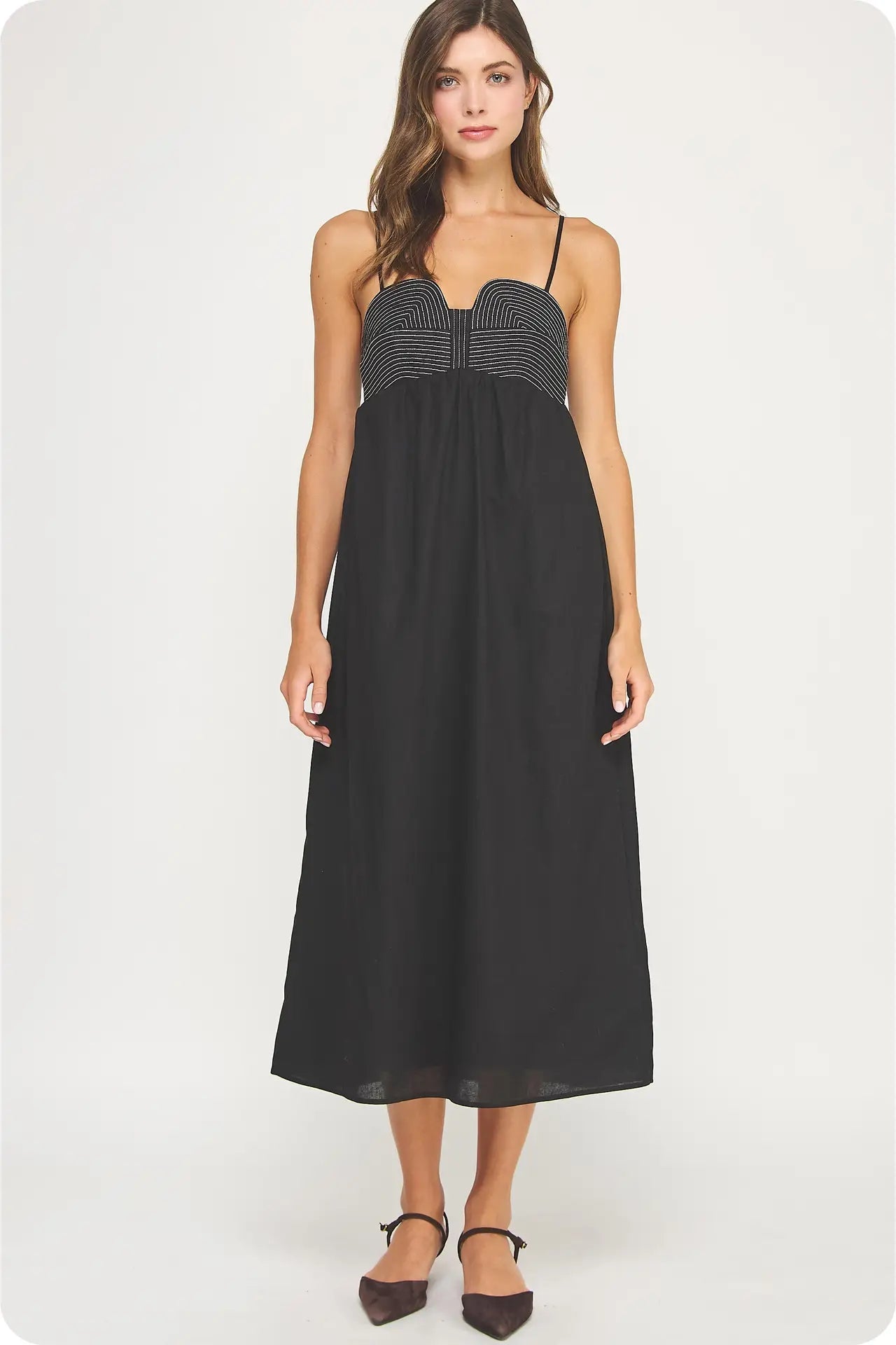Rheine Embroidered Dress 