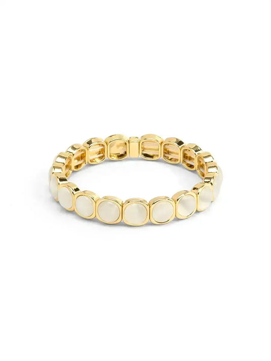 White Small Cat Eye Bracelet