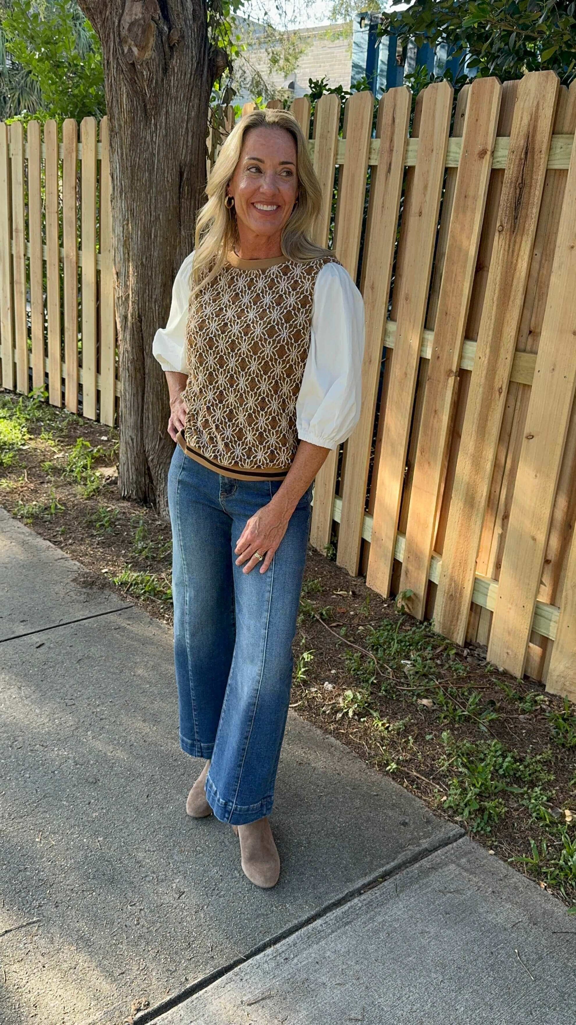 Lindsay Crochet Top