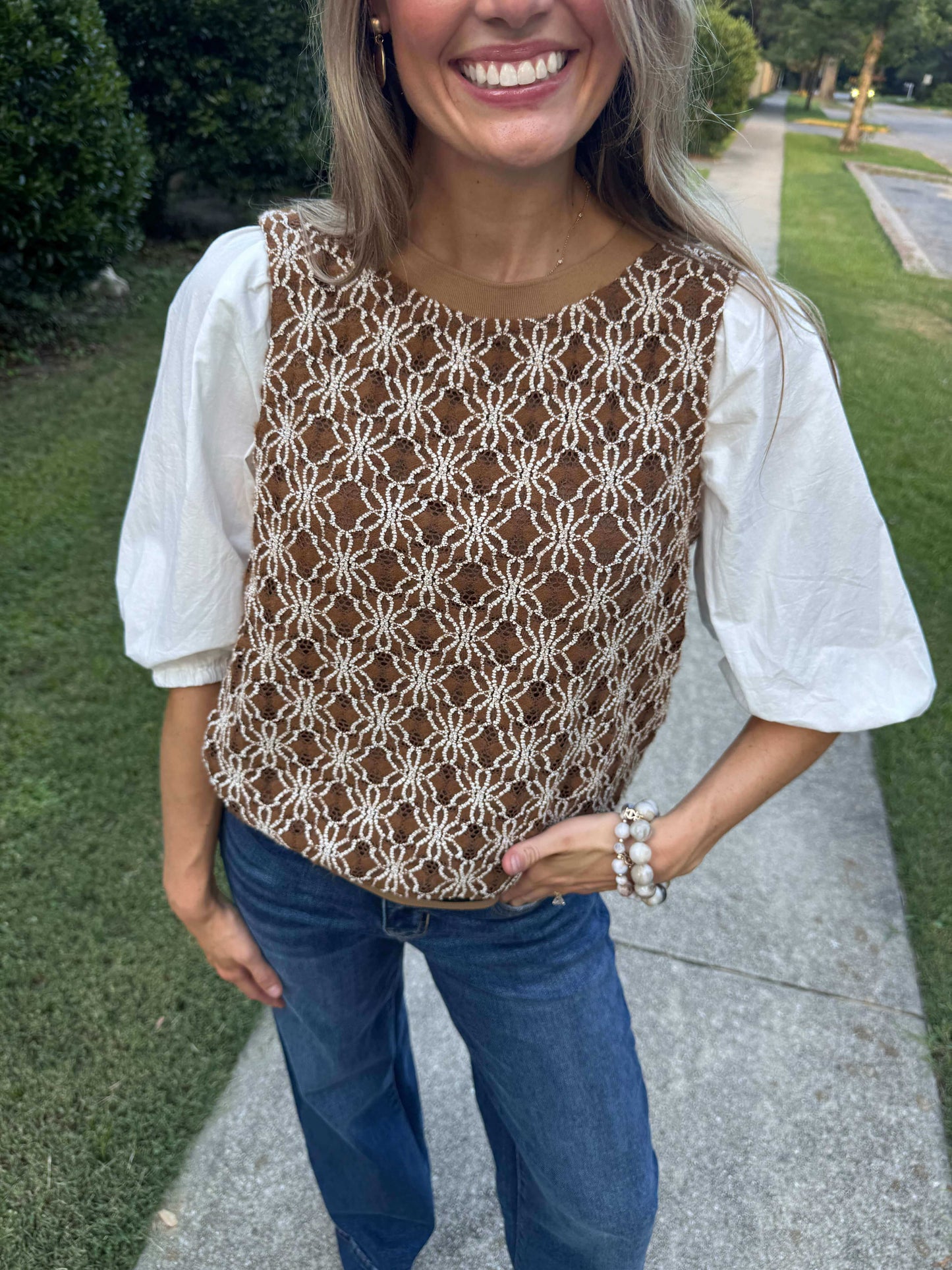 Lindsay Crochet Top