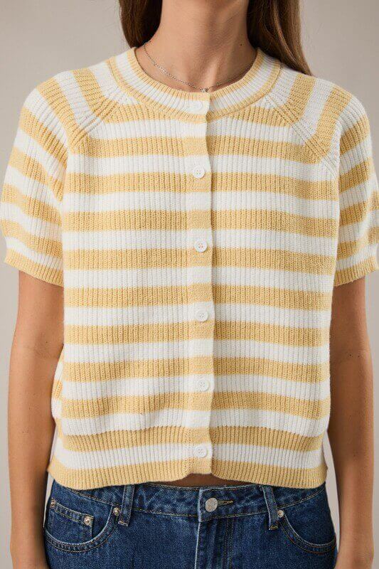 Daisey Yellow Sweater