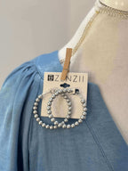 Beaded Classic Hoops